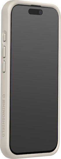 Rhinoshield Magsafe Case Iphone 15 Pro Max Soft Shockproof Solidx Series Beige