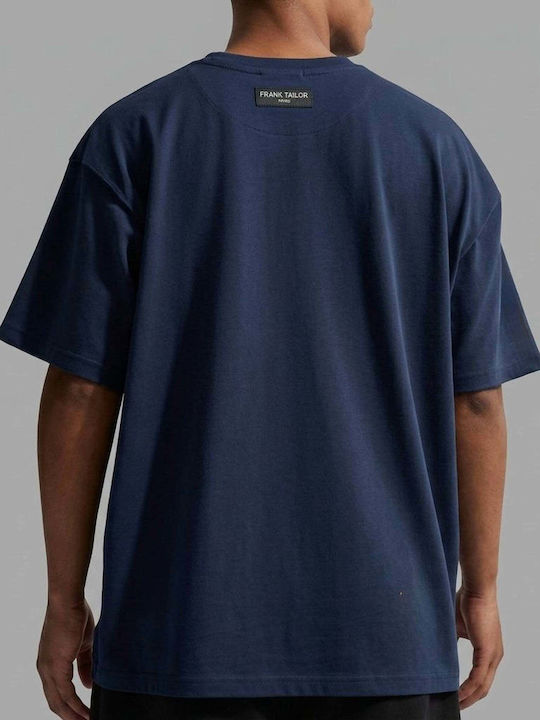 T-shirt Navy Μπλε