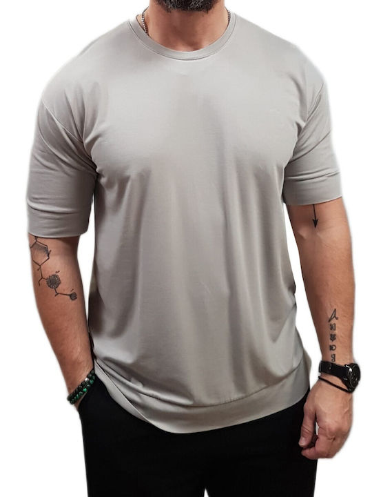 Herrenblusen Graue Bluse