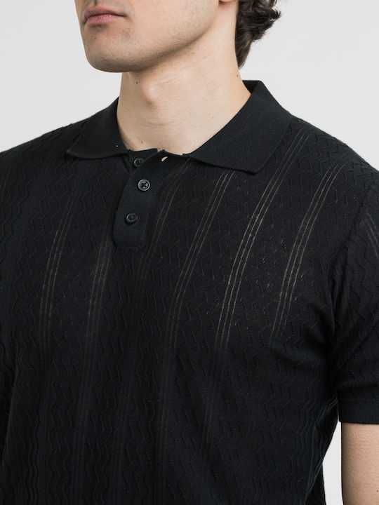 Polo Μπλούζα Μαύρη