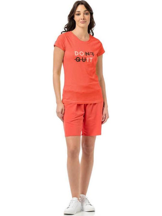 Women's Coral Blouse