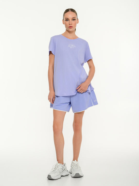 Women's Oversized Lilac T-shirt