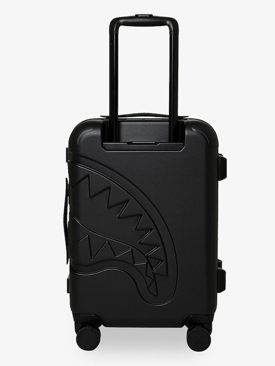 Sprayground Valiză De Călătorie De Cabină Tough Neagră Cu 4 Roți Înălțime 54.6cm
