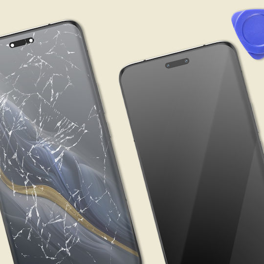 Honor Vollflächiger Displayschutz für Honor Magic 6 Pro Rahmen 5600mAh Batterie Schwarz