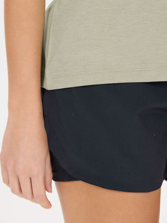Damen T-Shirt Khaki