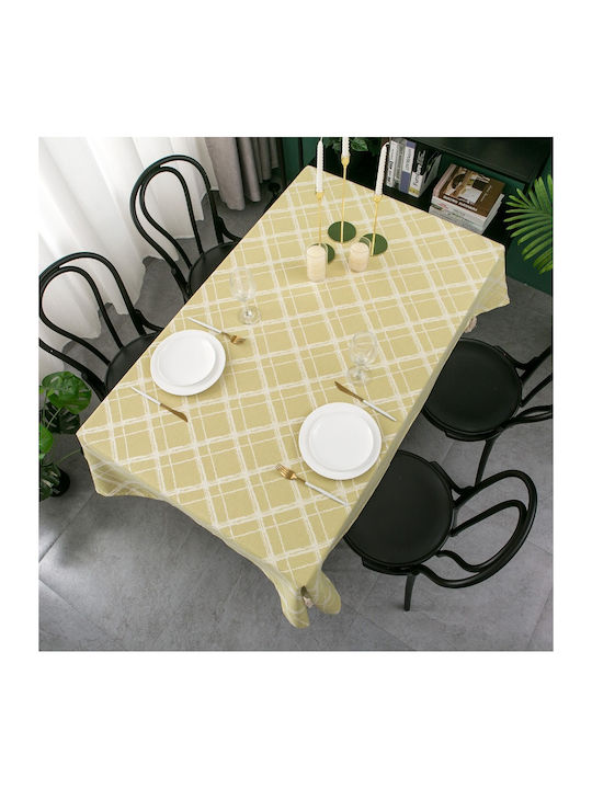 FRIPIA Τραπεζομάντηλο Λινό Πράσινο 140x250εκ.
