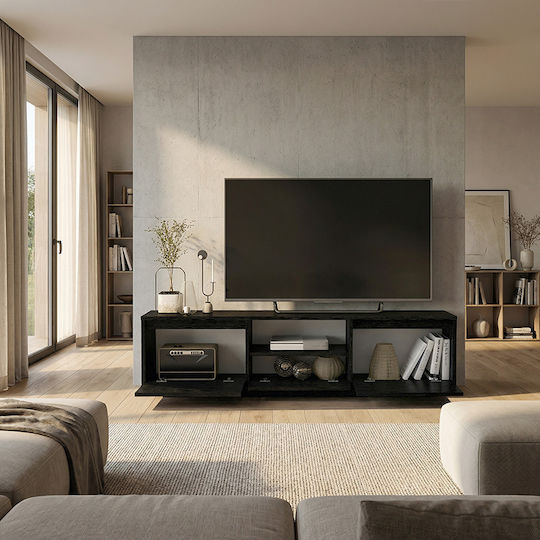 TV-Ständer Lumbera Schwarz M160xP29.5xH42cm