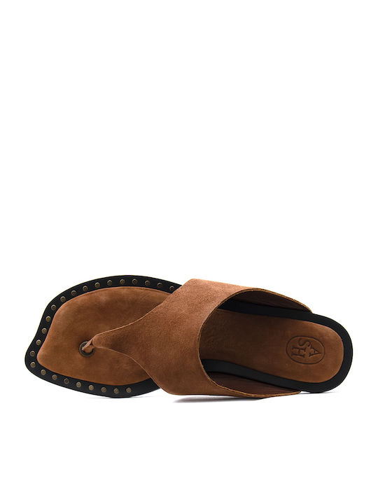 Genius 02 Combo B Women's Flat Sandals Tabac Brown