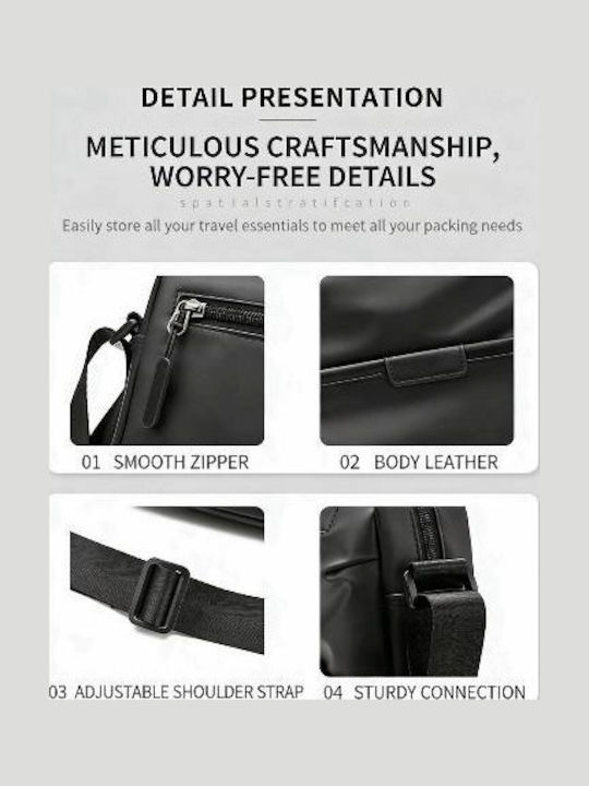Men's Shoulder / Crossbody Bag Gray