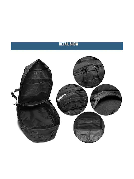 Backpack Αδιάβροχο 24lt Μαύρο