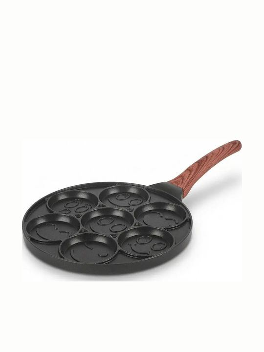 KönigHOFFER Τηγάνι για Pancakes από Αλουμίνιο με Αντικολλητική Επίστρωση 26.5cm