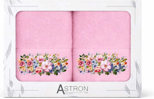 Astron Italy Кърпа За Лице Blossom Ecru 2 Брой Тегло 500гр/м²