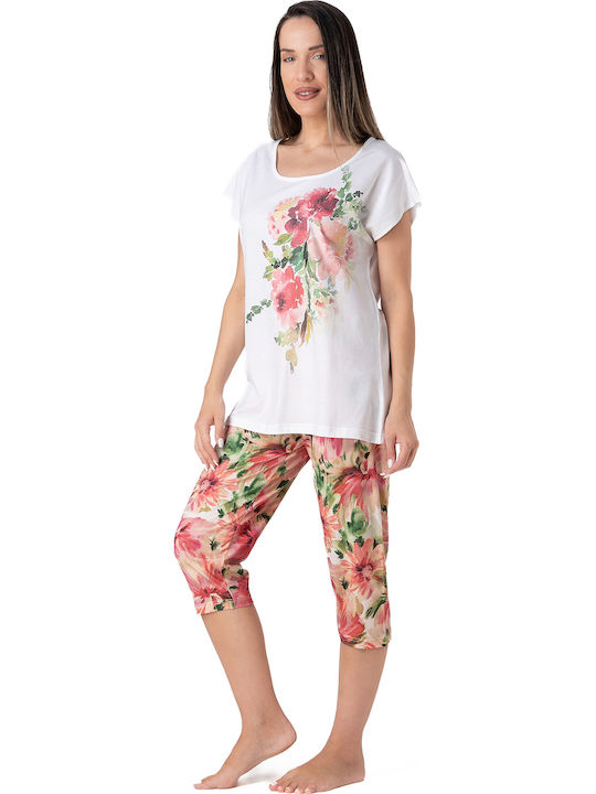 Relax Lingerie Summer Women's Pyjama Set Pink