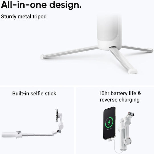 Insta360 Insta360 Handy-Gimbal mit 3-Achsen-Stabilisierung in Grau