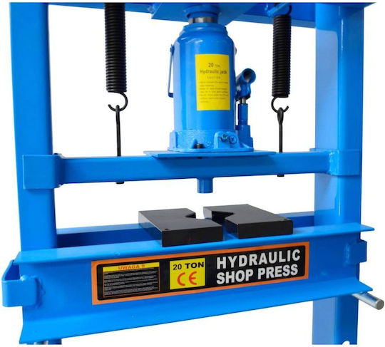 Geko Hydraulische Werkstattpresse mit Maximalem Druck bis 20 Tonnen