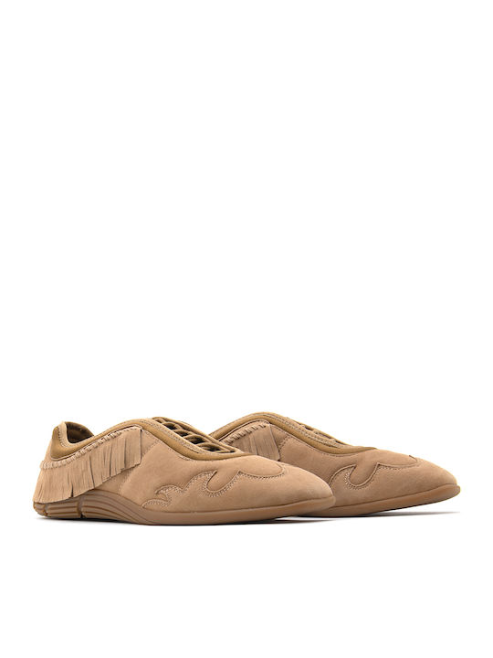 01 Combo A Γυναικεία Sneakers Καφέ
