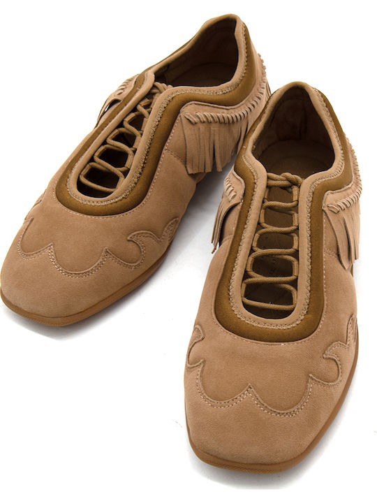 01 Combo A Γυναικεία Sneakers Καφέ