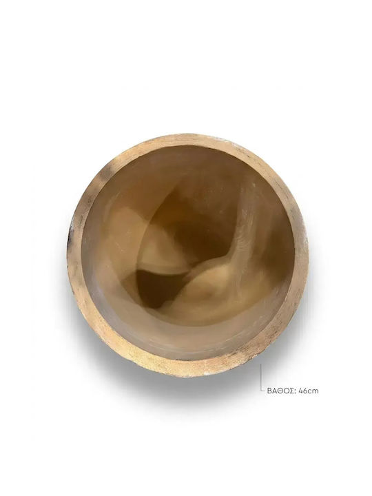 Μεγάλο Διακοσμητικό Πυθάρι Δαπέδου 120cm – Luxury Vase Ανάγλυφο Design Ethnic Tribal