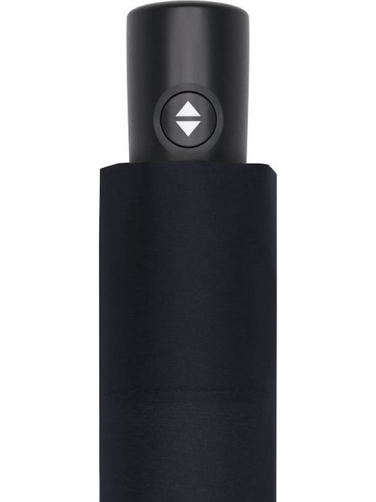 Doppler Zero Magic 26cm Αυτόματη Ομπρέλα Βροχής Σπαστή Μαύρη