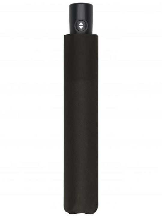 Doppler Zero Magic 26cm Αυτόματη Ομπρέλα Βροχής Σπαστή Μαύρη