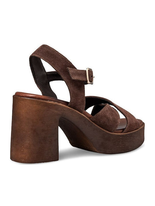 Suede Πέδιλα Καφέ
