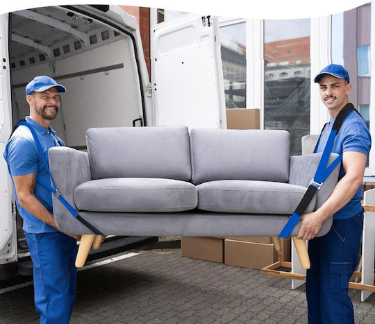 Geko G29795 Furniture Carrying Straps 2.9 Meters 270 Kg Clamps