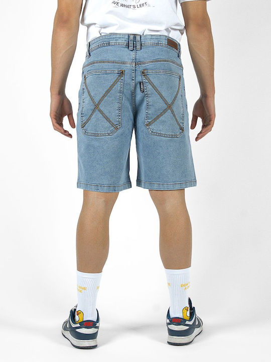 Feel Good Men's Denim Blue Shorts