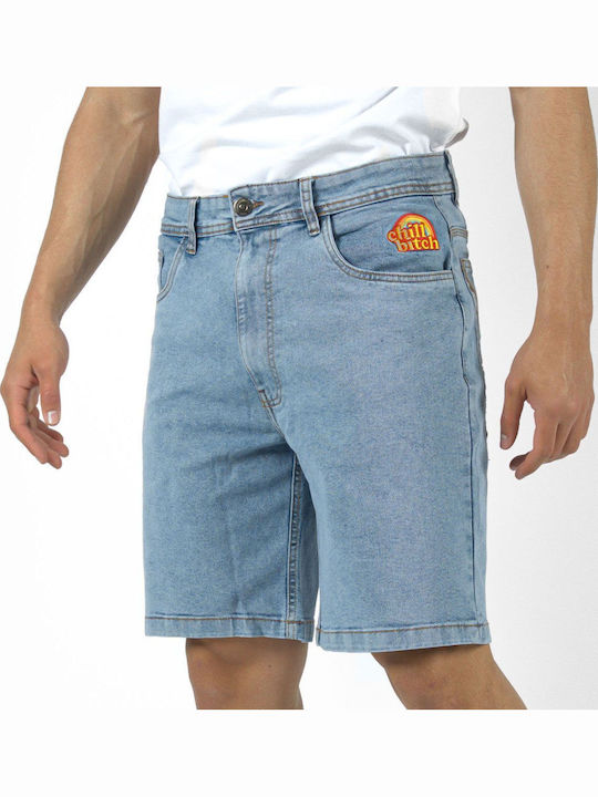 Feel Good Men's Denim Blue Shorts