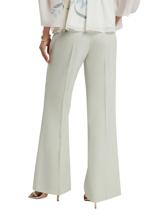 Ted Baker Damen Stoffhose Ausgestellt Grün