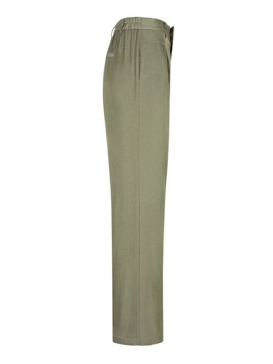 Damen Stoffhose Grün