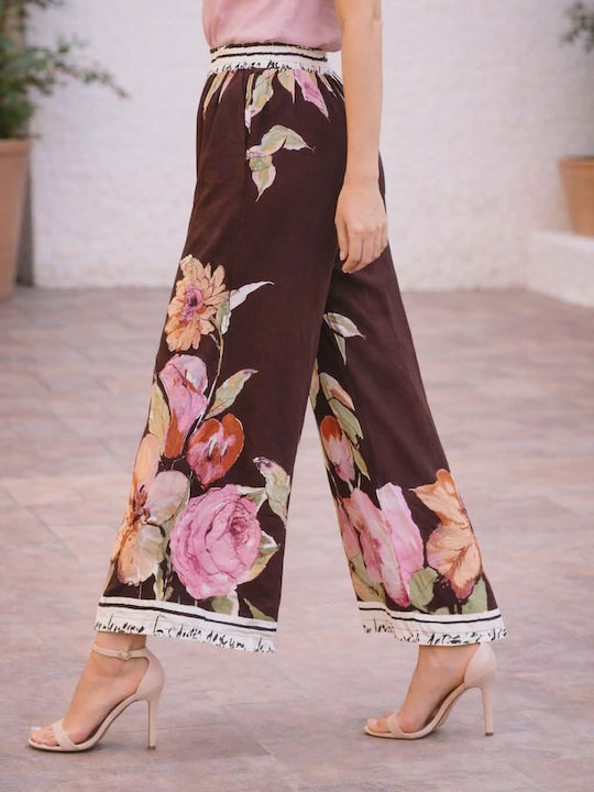 Women's Pantaloons with Rubber Band Floral