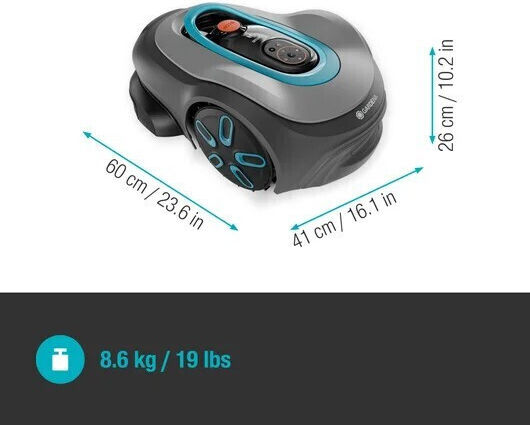 Gardena Sileno Pro 600 Ρομποτική Μηχανή Γκαζόν
