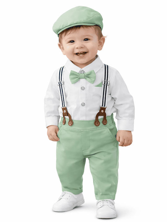 Kids Summer Suit 5 Pieces Green