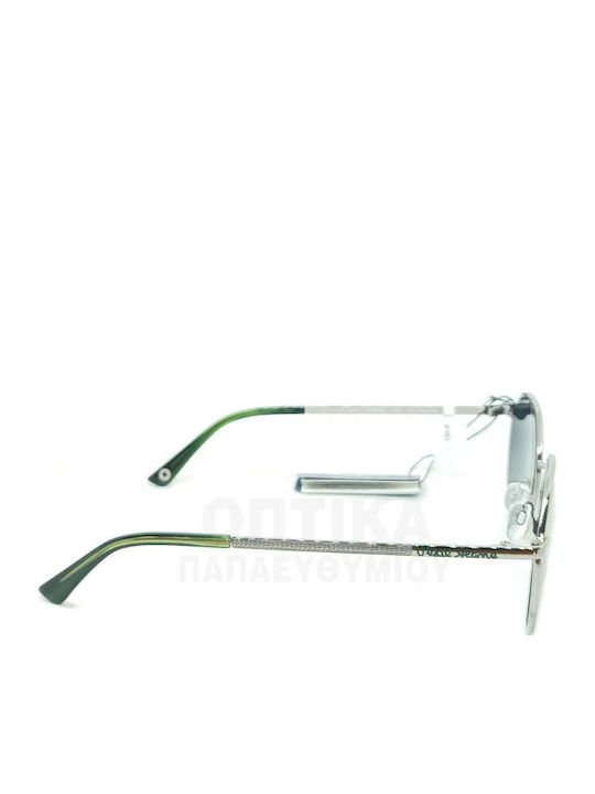 Pepe Jeans Pj5241 Unisex Sunglasses with Silver Frame and Green Lens PJ5241-910