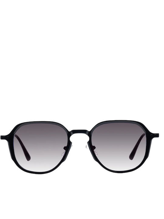 De Sunglasses Unisex Sonnenbrillen mit Schwarzem Horn umrandetem Rahmen GAVIN25NOR-N