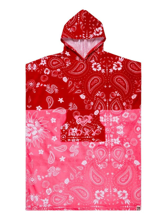 Roxy Stay Magical Cotton Pink Beach Poncho