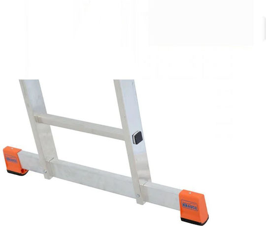 Professional Three-section Ladder Krause Tribilo 3x14 10.9 M 150 Kg