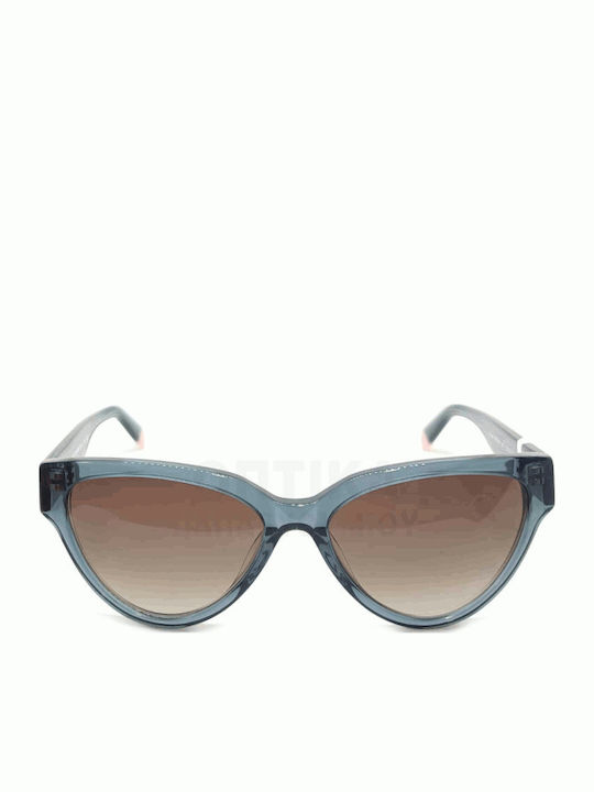Benetton Unisex Sunglasses With Blue Frame And Brown Lens BE5094 901