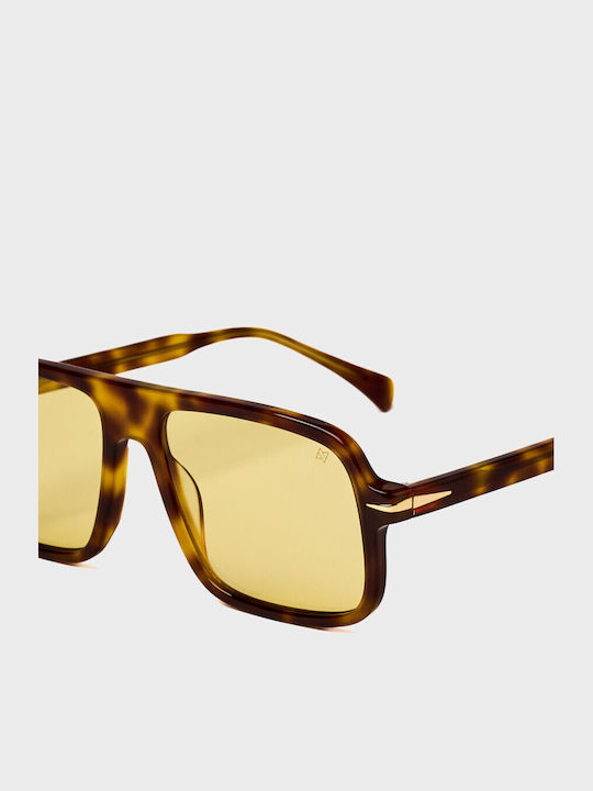 AV Sunglasses Solaris Woman Sunglasses with Horn-Rimmed Frame Honey