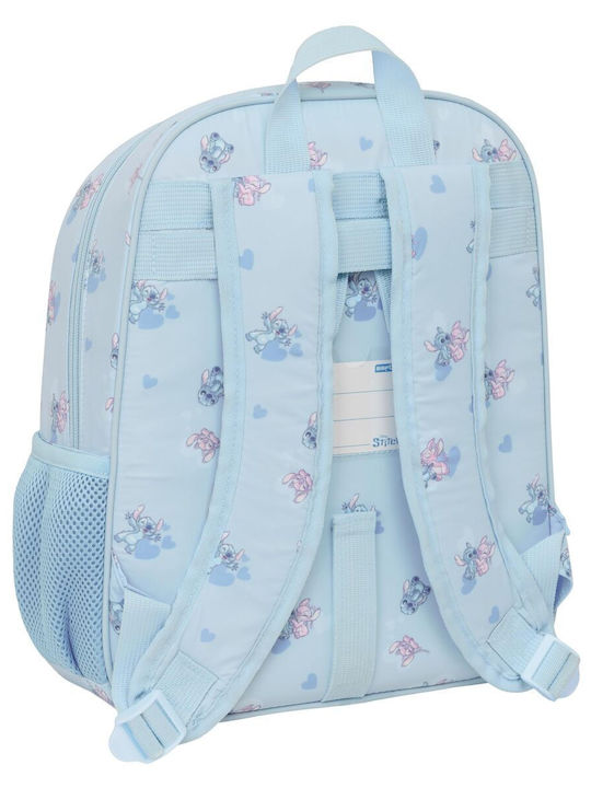 School Kids Backpack Light Blue 34x28x10cm