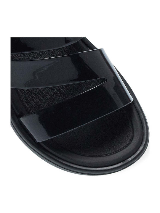 Damen Zehentrenner Schwarz