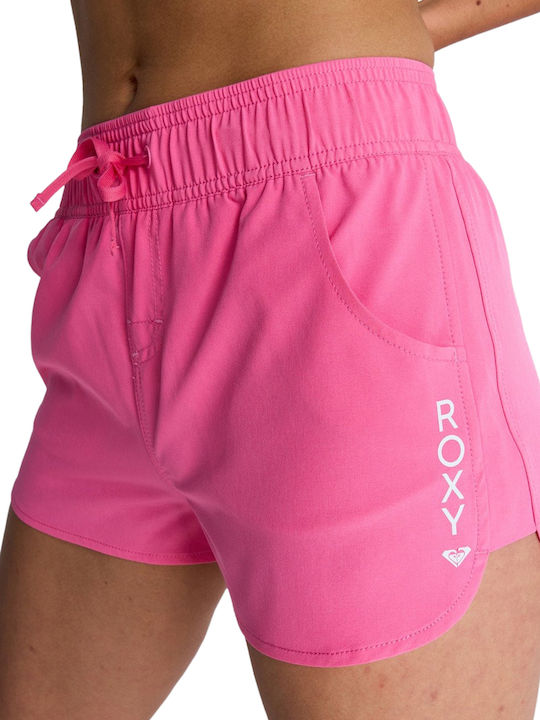 Wave 2 Pantaloni Scurți Bikini Inferioare Talie Înaltă Roz