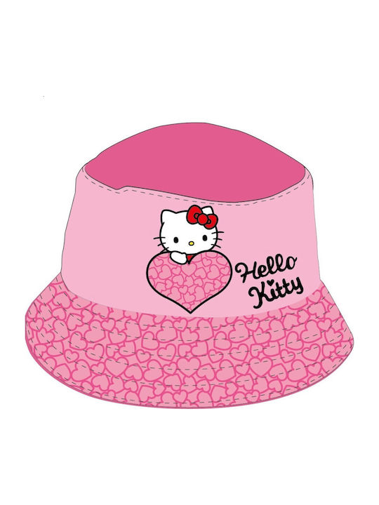 Hello Kitty Детска Шапка Кофа Розова