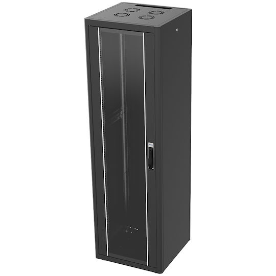Edision Floor Rack Cabinet 19U Black 60-02-0208