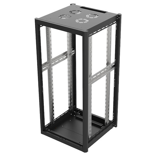 Edision Dulap Rack Cu Picioare 19U Negru 60-02-0205