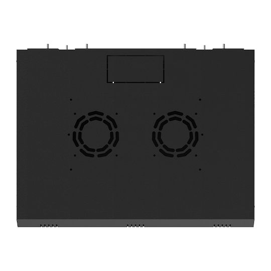 Edision Wall Mounted Rack Cabinet 19U Black 60-02-0102