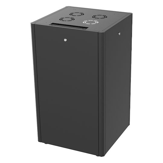 Edision Floor Rack Cabinet 19U Black 60-02-0203