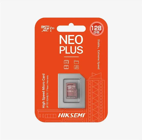 Hikvision microSDXC 128GB V30 92MB/s