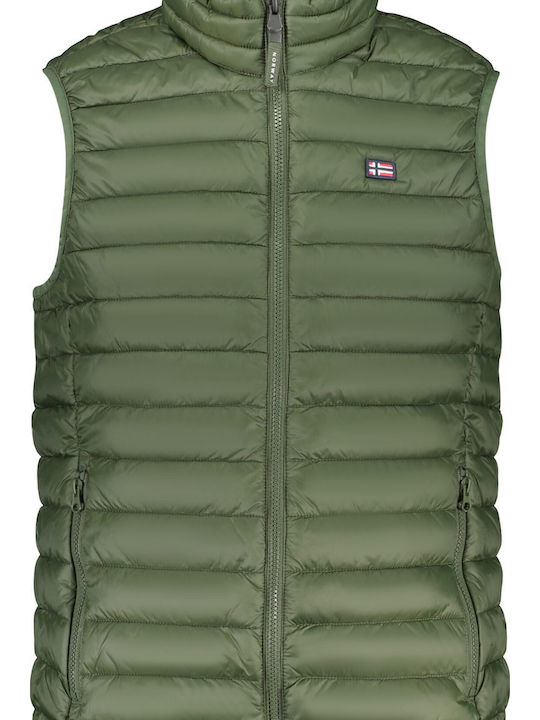 Sleeveless Jacket Green
