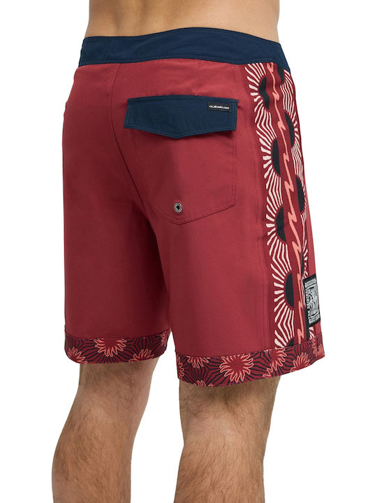 Surfsilk Men's Swim Shorts Burgundy